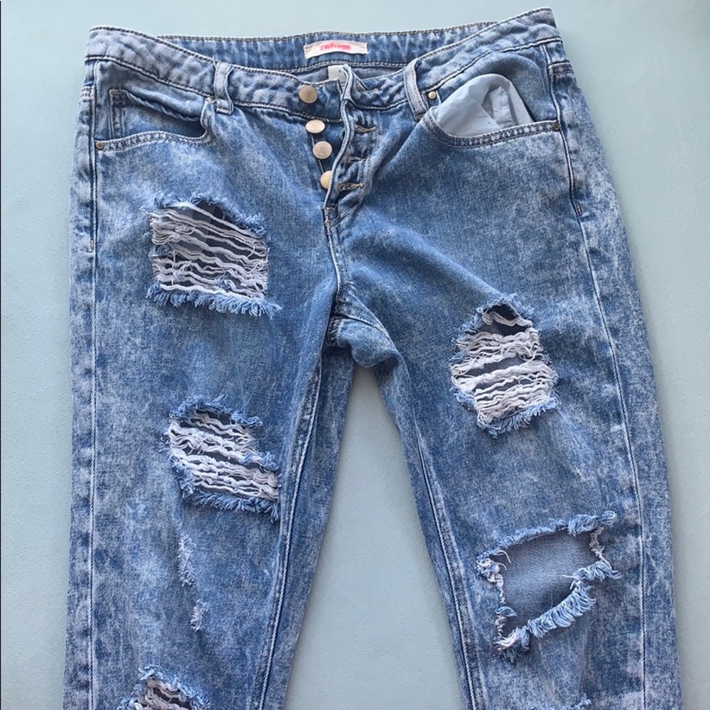 ripped jeans